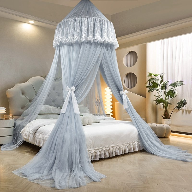 Ciel de Lit Bleu Gris | Élégance Boréale