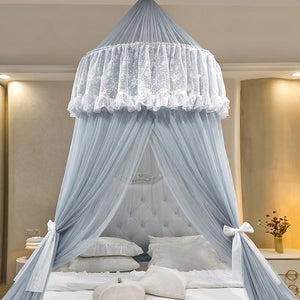 Ciel de Lit Bleu Gris | Élégance Boréale