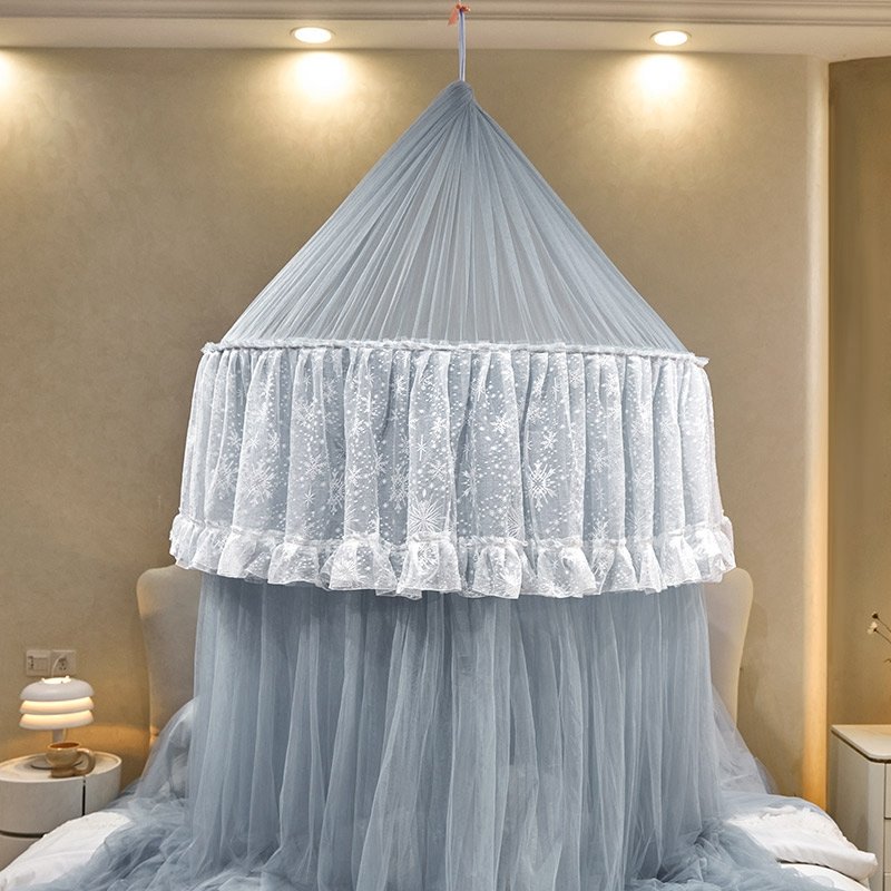 Ciel de Lit Bleu Gris | Élégance Boréale