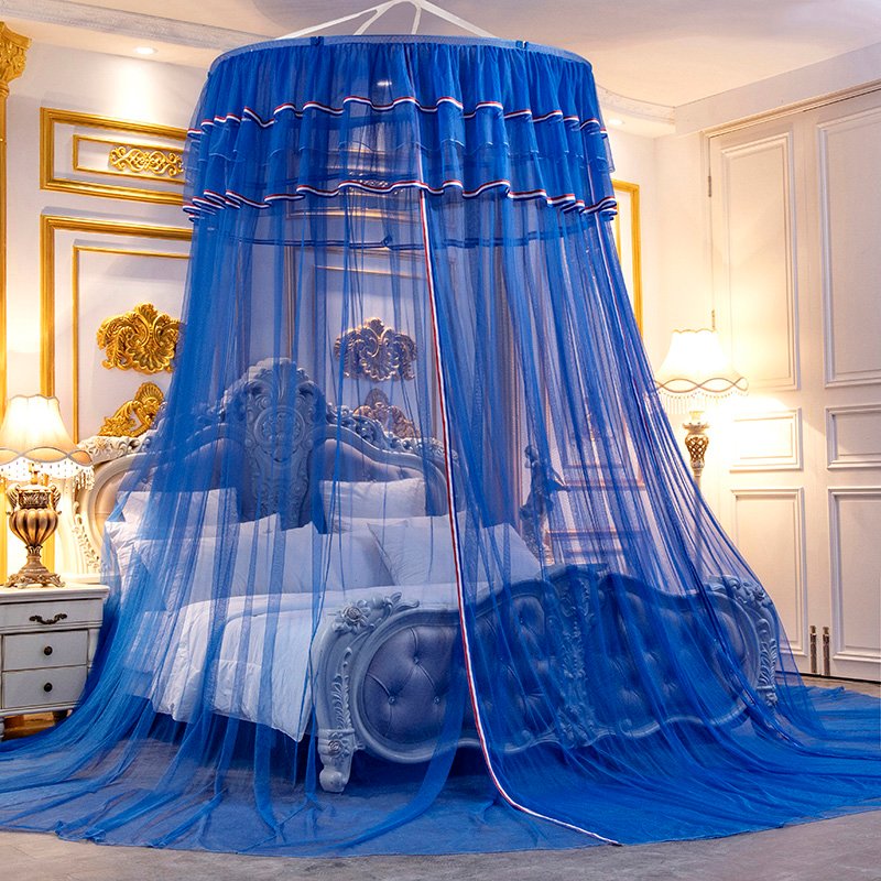 Ciel de Lit Bleu Marine | Velours d’Océan