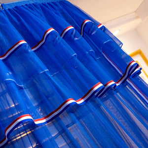 Ciel de Lit Bleu Marine | Velours d’Océan