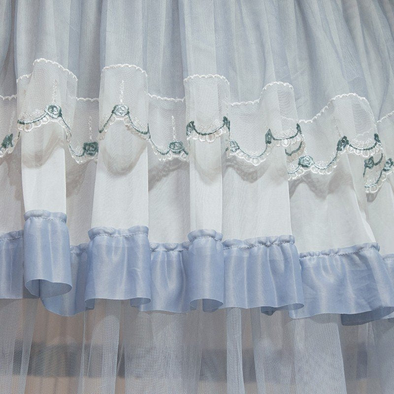 Ciel de Lit Bleu Pastel | Éclat Boréal