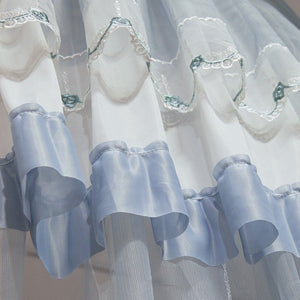 Ciel de Lit Bleu Pastel | Éclat Boréal