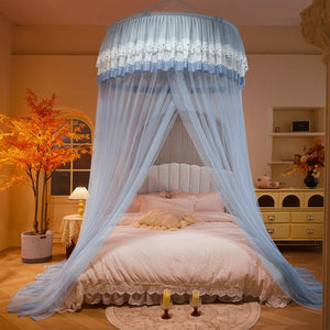 Ciel de Lit Bleu Pastel | Éclat Boréal