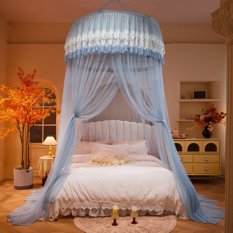 Ciel de Lit Bleu Pastel | Éclat Boréal