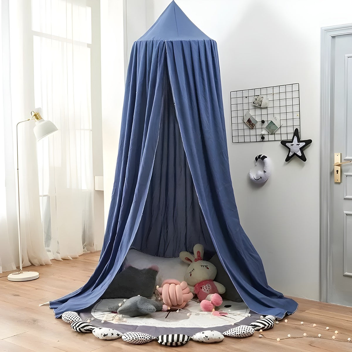 Ciel de Lit Enfant Bleu | Plume d’Azur