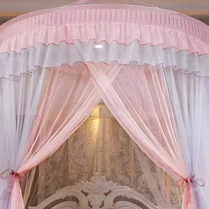 Ciel de Lit Gris et Rose | Lueur Double