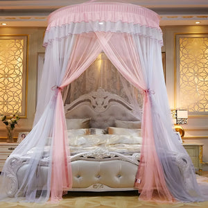 Ciel de Lit Gris et Rose | Lueur Double