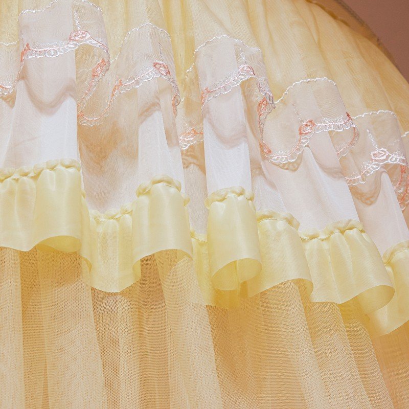 Ciel de Lit Jaune Mimosa | Rêverie Dorée