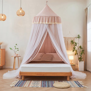 Ciel de Lit Rose Pâle | Éclat Poudré