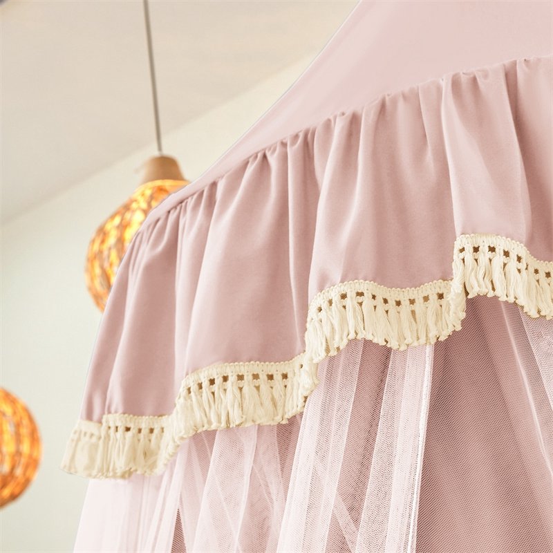 Ciel de Lit Rose Pâle | Éclat Poudré