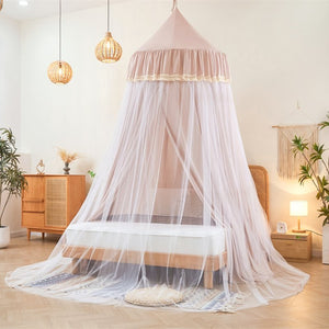 Ciel de Lit Rose Pâle | Éclat Poudré