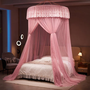 Ciel de Lit Rose Pâle | Lumésia
