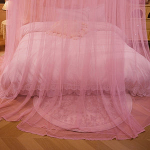 Ciel de Lit Rose | Soie de Pétale