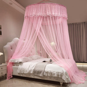 Ciel de Lit Rose Vif | Éveil de Princesse