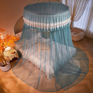 Ciel de Lit Turquoise Grisé | Éclat de Paon