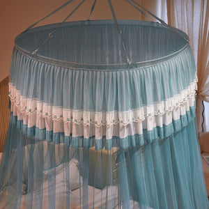 Ciel de Lit Turquoise Grisé | Éclat de Paon