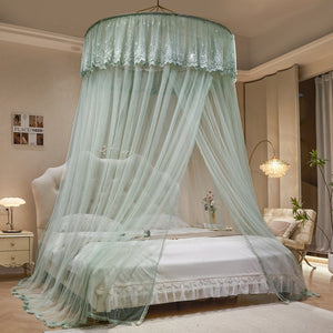 Ciel de Lit Vert d’Eau | Brume d’Émeraude