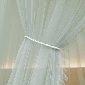 Ciel de Lit Vert Olive | Brume de Jade