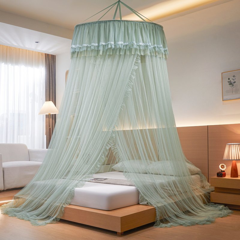 Ciel de Lit Vert Olive | Brume de Jade