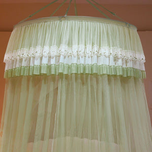 Ciel de Lit Vert Olive | Perle de Menthe