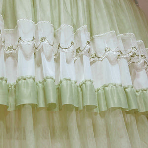 Ciel de Lit Vert Olive | Perle de Menthe