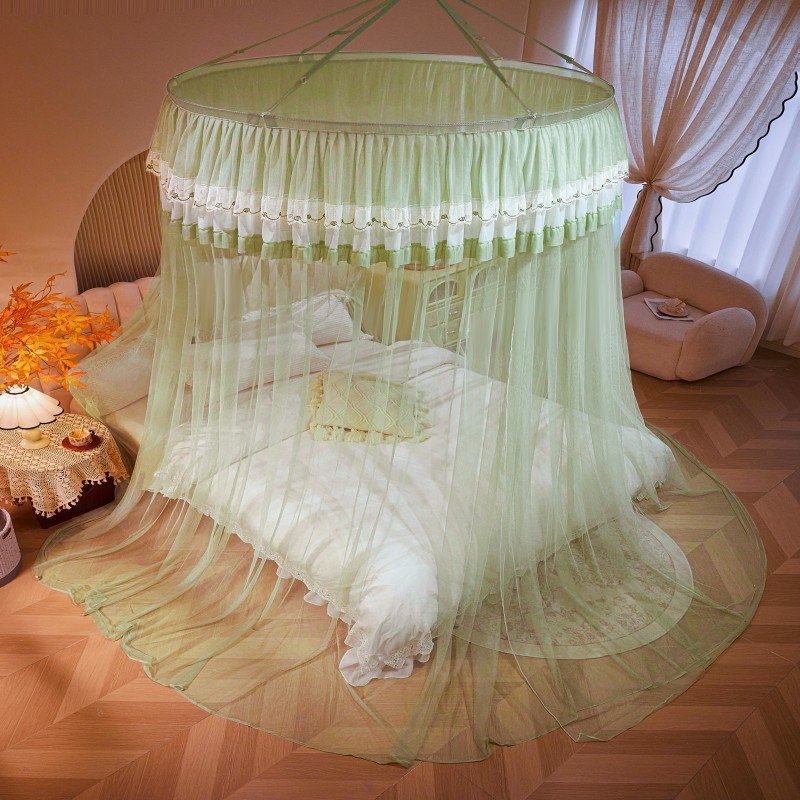 Ciel de Lit Vert Olive | Perle de Menthe