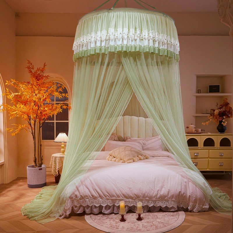 Ciel de Lit Vert Olive | Revalis