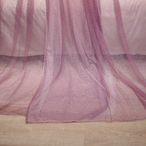 Ciel de Lit Violet & Blanc | Voile Enchanté