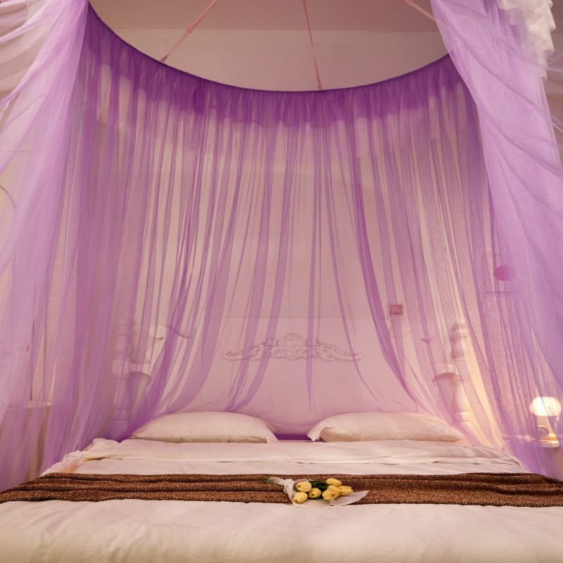 Ciel de Lit Violet Lavande | Éclat de Lilas